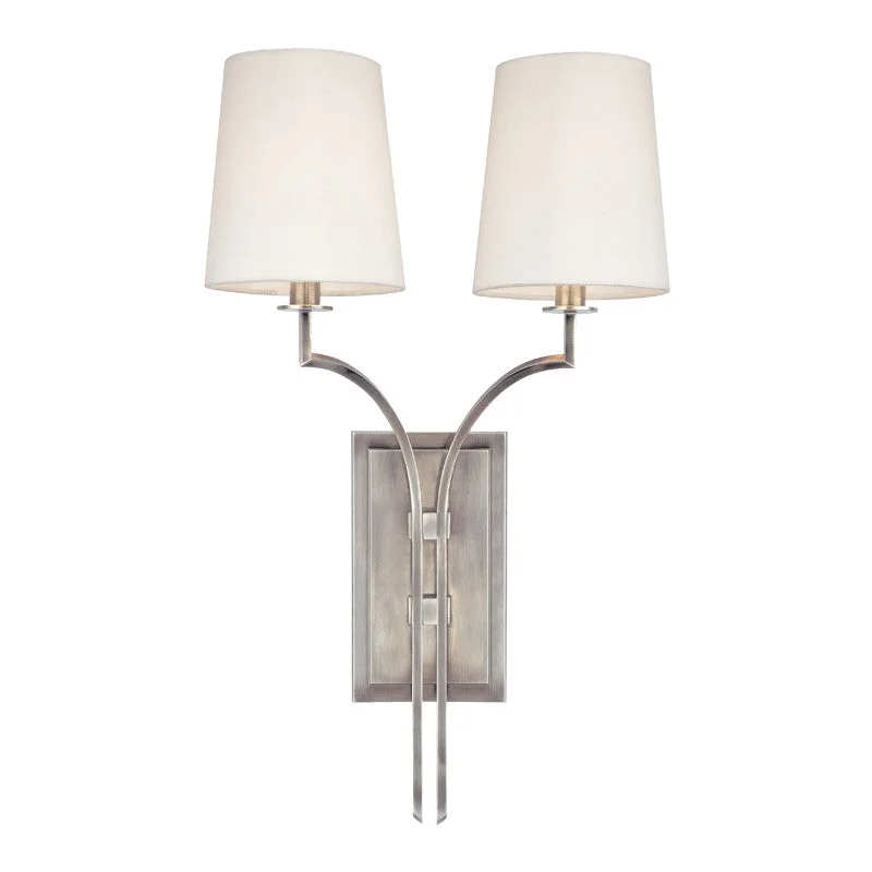 Low - Bay Industrial Lighting Fixtures for Small FactoriesGlenford Two Light Wall Sconce