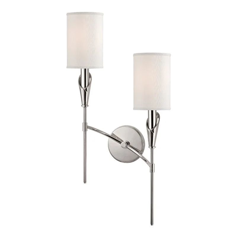 Waterproof Industrial Lighting for Wet AreasTate Two Light Wall Sconce