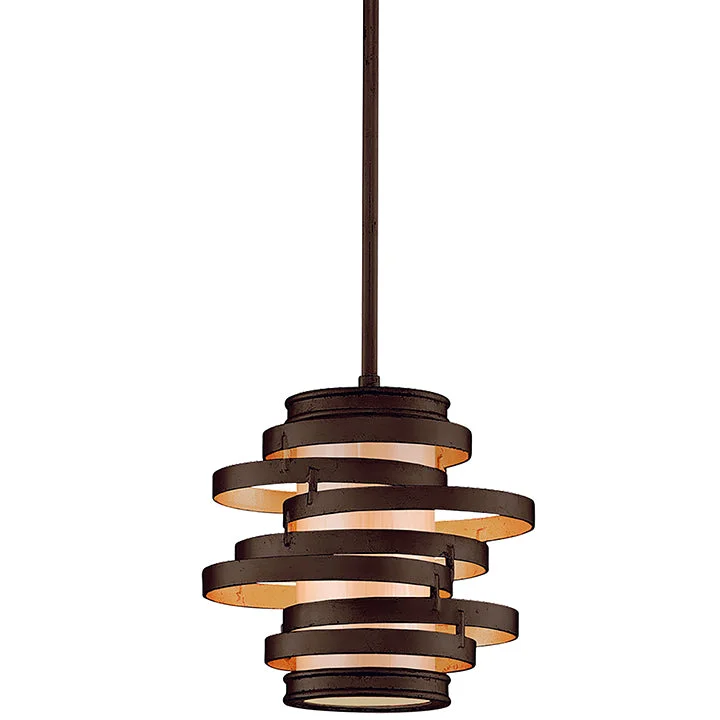 Track lighting with colored glass accentsVertigo Pendant