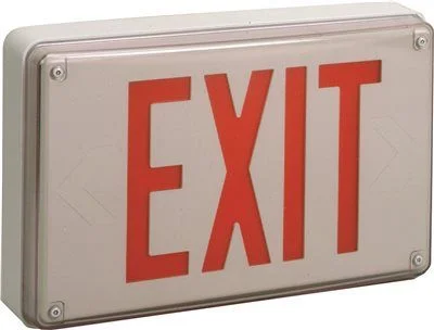 Modern track lighting with LED bulbsExtreme Cast-Aluminum Vandal-Resistant Exit Sign Red Modern track lighting with LED bulbsExtreme Cast-Aluminum Vandal-Resistant Exit Sign Red