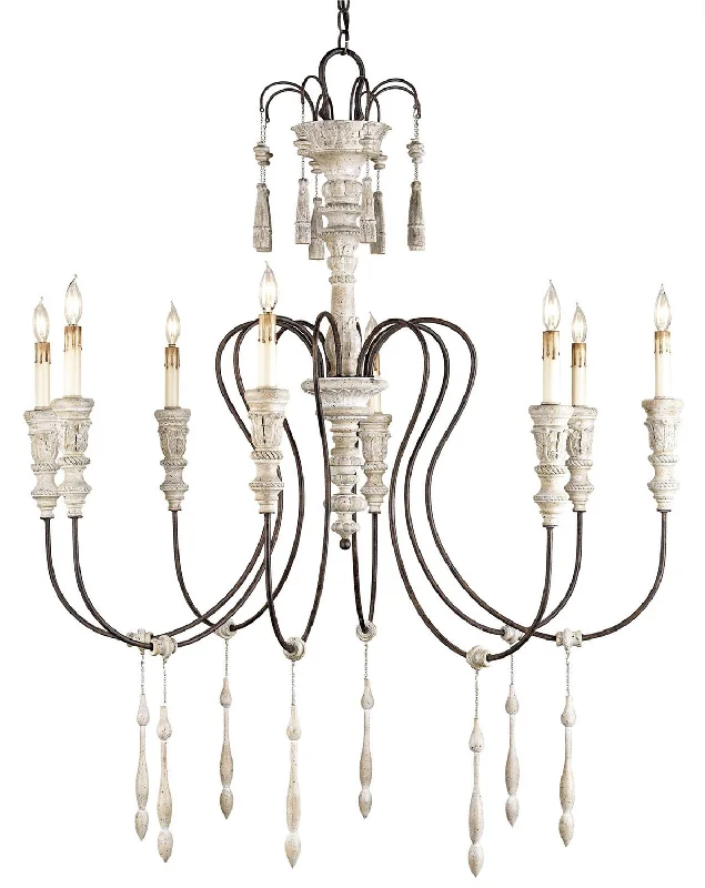 Industrial Lighting for Food Processing FactoriesHannah Eight Light Chandelier
