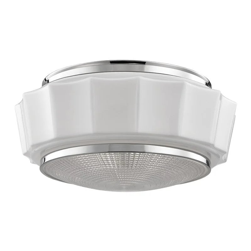 Industrial Lighting for Food Processing FactoriesOdessa Three Light Flush Mount
