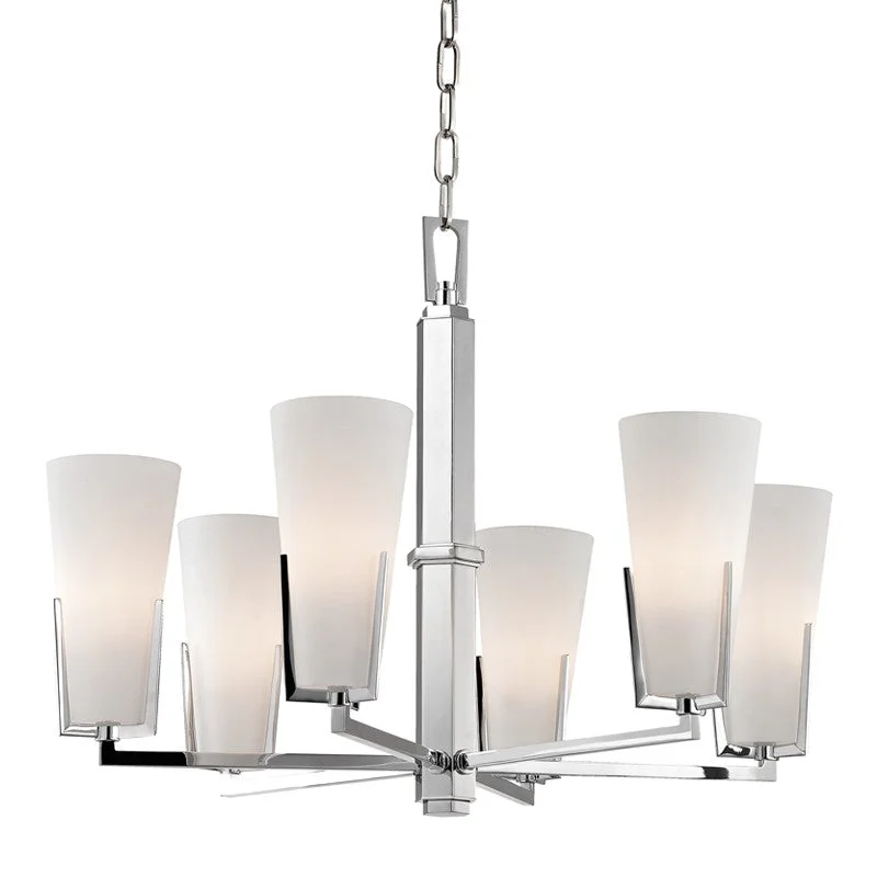 Corrosion - Resistant Industrial Lighting for Coastal FactoriesUpton Six Light Chandelier Corrosion - Resistant Industrial Lighting for Coastal FactoriesUpton Six Light Chandelier