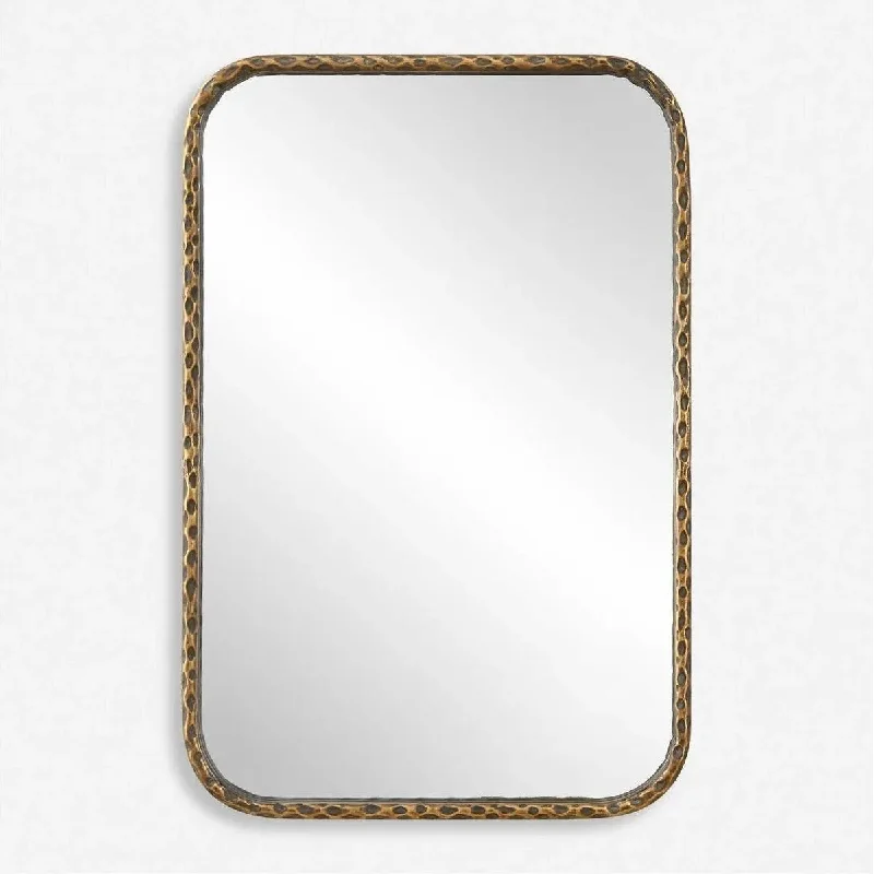 Track lighting with a sleek profileA Little Knotty Mirror