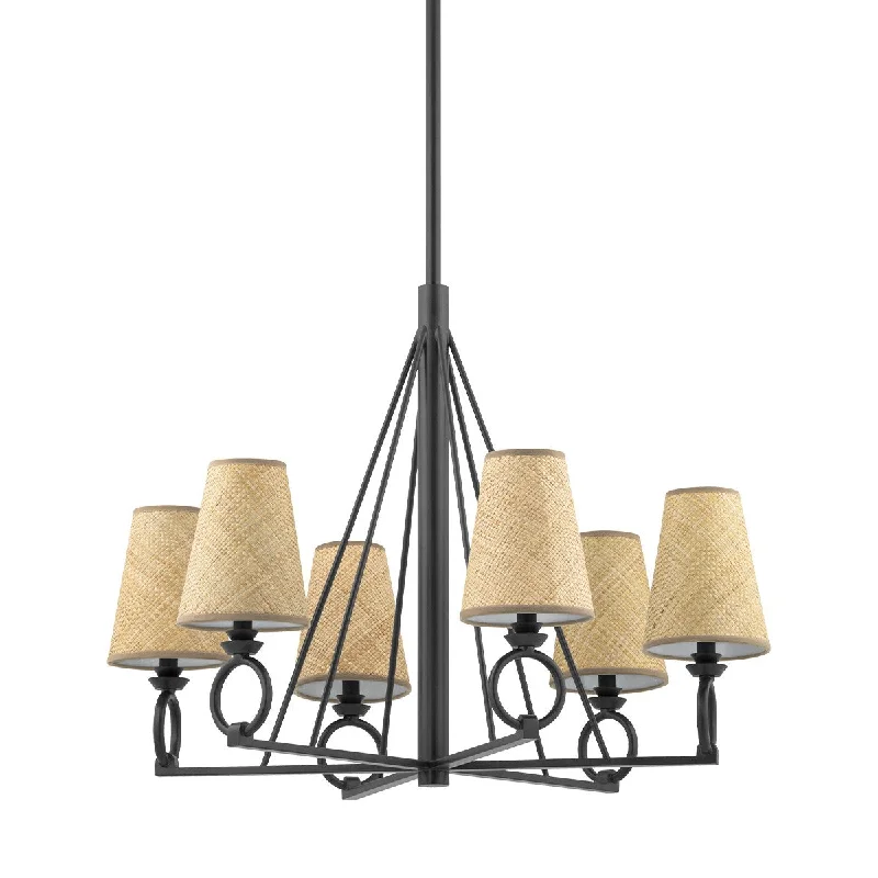 Industrial Lighting for Automotive Manufacturing PlantsPendelton Six Light Chandelier Industrial Lighting for Automotive Manufacturing PlantsPendelton Six Light Chandelier