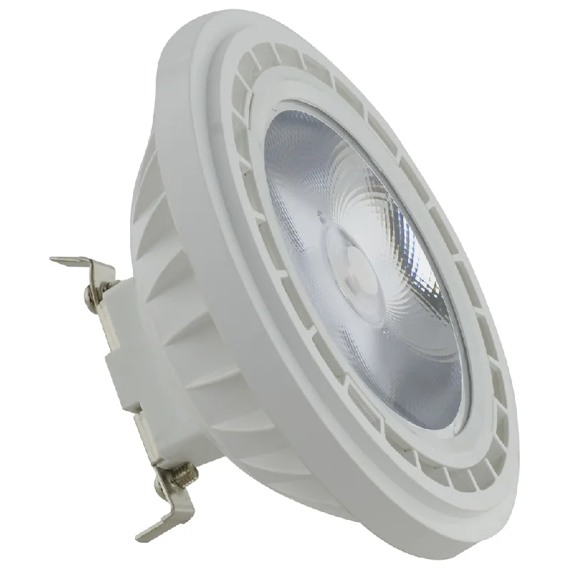 Industrial Lighting for Electronics Manufacturing12 Watt - AR111 - COB LED - 900 Lumens - G53 Base - 80 CRI - 3000K - 12 Volt - 36 Degree - Floodlight Bulb - 6 Pack Industrial Lighting for Electronics Manufacturing12 Watt - AR111 - COB LED - 900 Lumens - G53 Base - 80 CRI - 3000K - 12 Volt - 36 Degree - Floodlight Bulb - 6 Pack