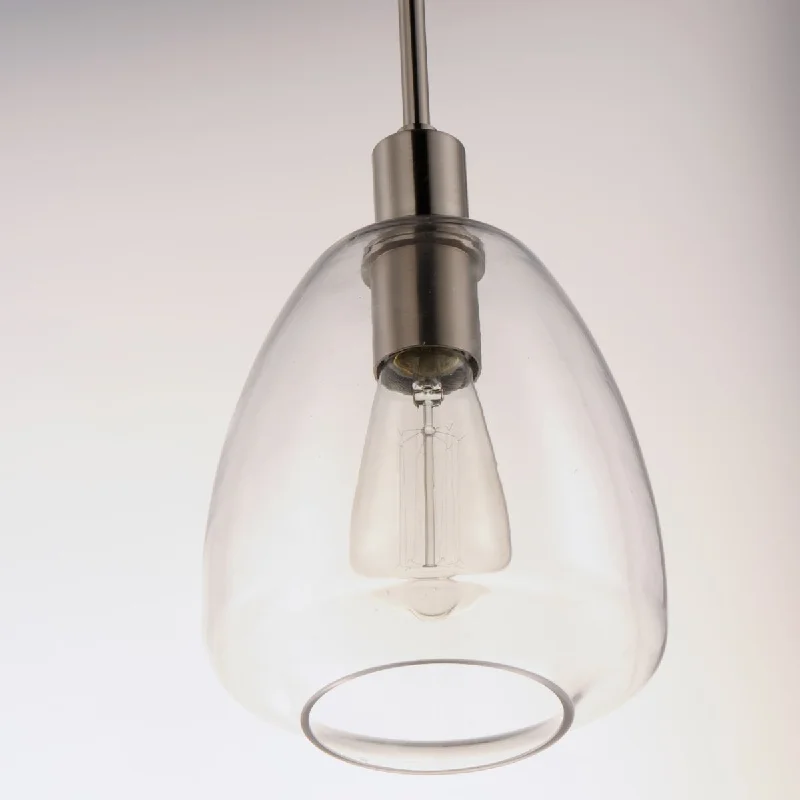 Waterproof Industrial Lighting for Wet AreasBabylon 7 in. Pendant Light Nickel Finish Waterproof Industrial Lighting for Wet AreasBabylon 7 in. Pendant Light Nickel Finish