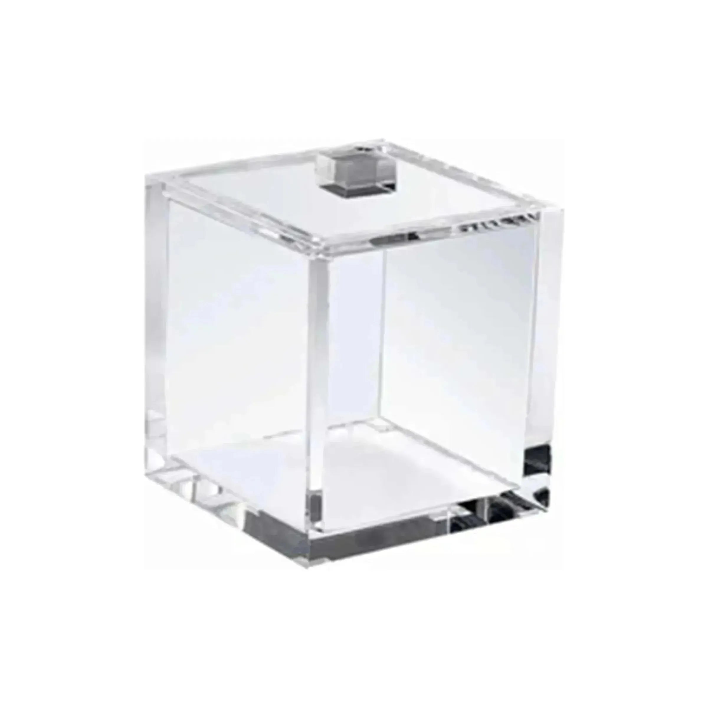 Track lighting with clear glass shadesIce Clear Container