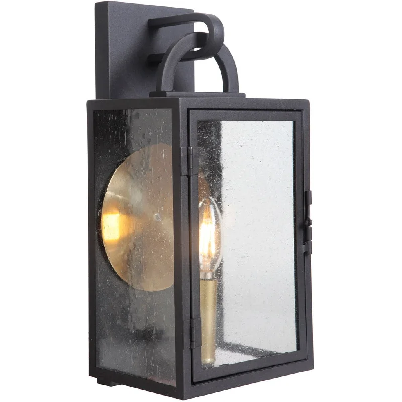 Industrial Lighting for Food Processing FactoriesWolford 1 Light Small Outdoor Wall Mount in Textured Black Industrial Lighting for Food Processing FactoriesWolford 1 Light Small Outdoor Wall Mount in Textured Black