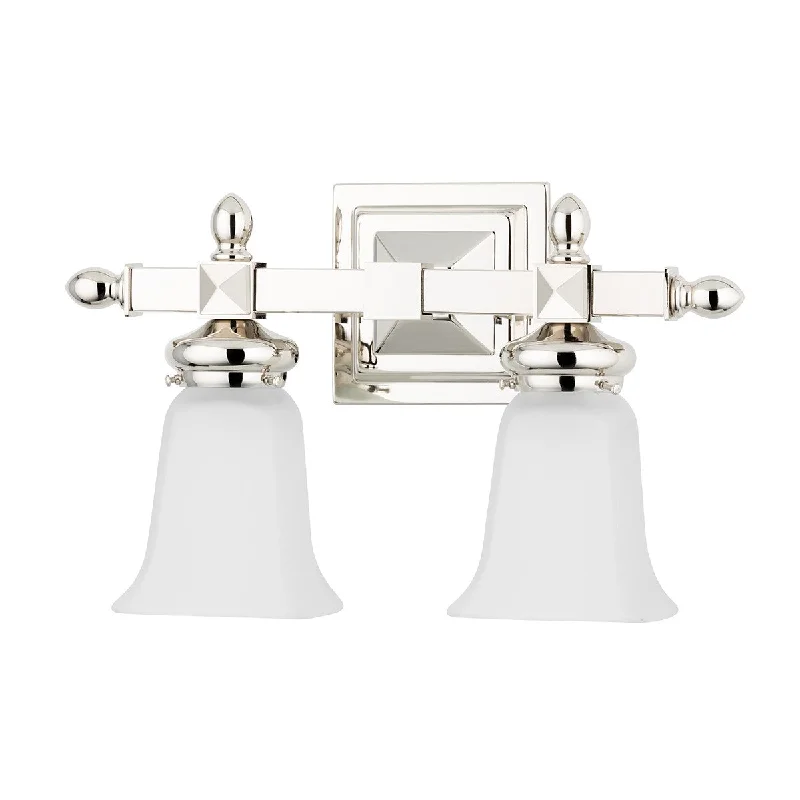 Industrial Area Lighting for Large Open SpacesCumberland Two Light Bath Bracket