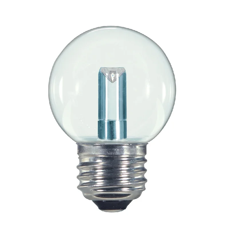 Industrial Lighting for Metal Fabrication Shops1.4 Watt LED - G16 1/2 - Clear - 2700K - Medium base - 120 Volt - Carded - 12 Pack Industrial Lighting for Metal Fabrication Shops1.4 Watt LED - G16 1/2 - Clear - 2700K - Medium base - 120 Volt - Carded - 12 Pack