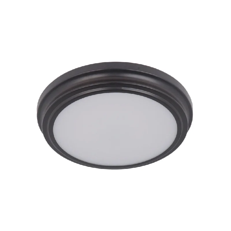 Industrial Emergency Lighting for Safety in FactoriesX66 Series 1 Light 9" LED Flushmount in Oiled Bronze Industrial Emergency Lighting for Safety in FactoriesX66 Series 1 Light 9" LED Flushmount in Oiled Bronze