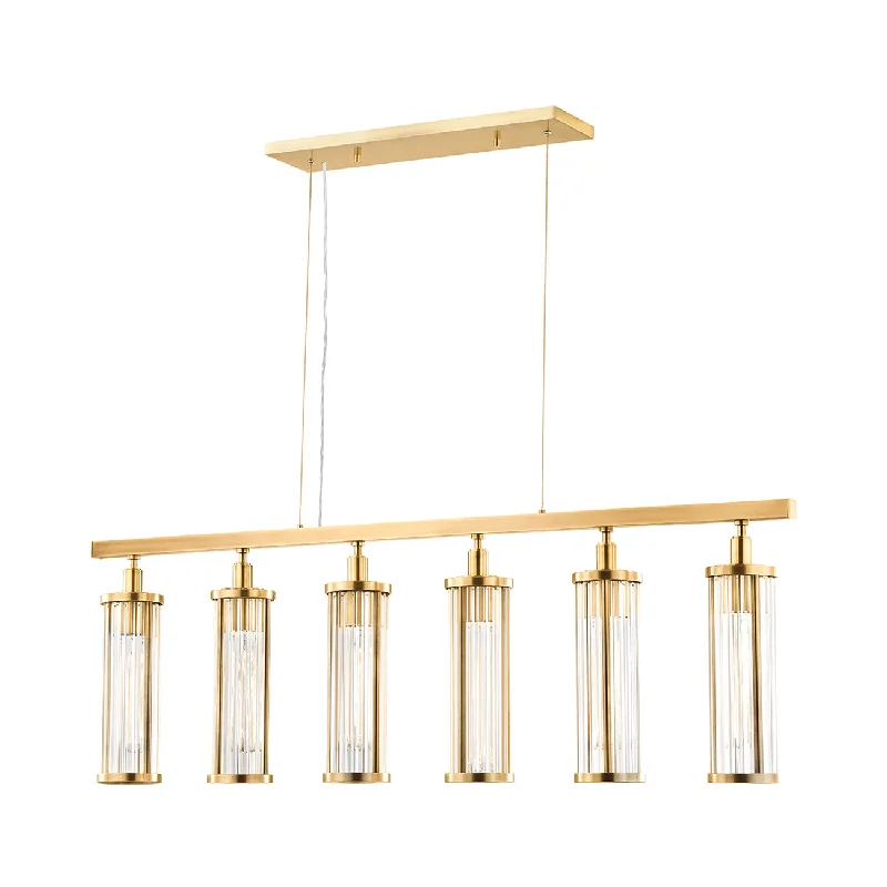 Track lighting for creating a moody atmosphereMarley Linear Pendant Light