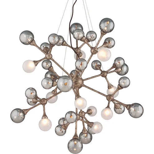 Contemporary track lighting in black finishElement Chandelier