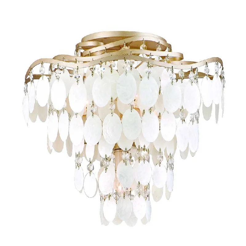 Track lighting for adding a touch of eleganceDolce Semi Flush Ceiling