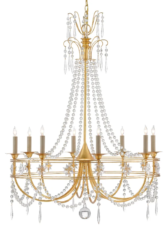 Industrial Wall - Mounted Lighting for Workshop WallsDream-Maker Eight Light Chandelier