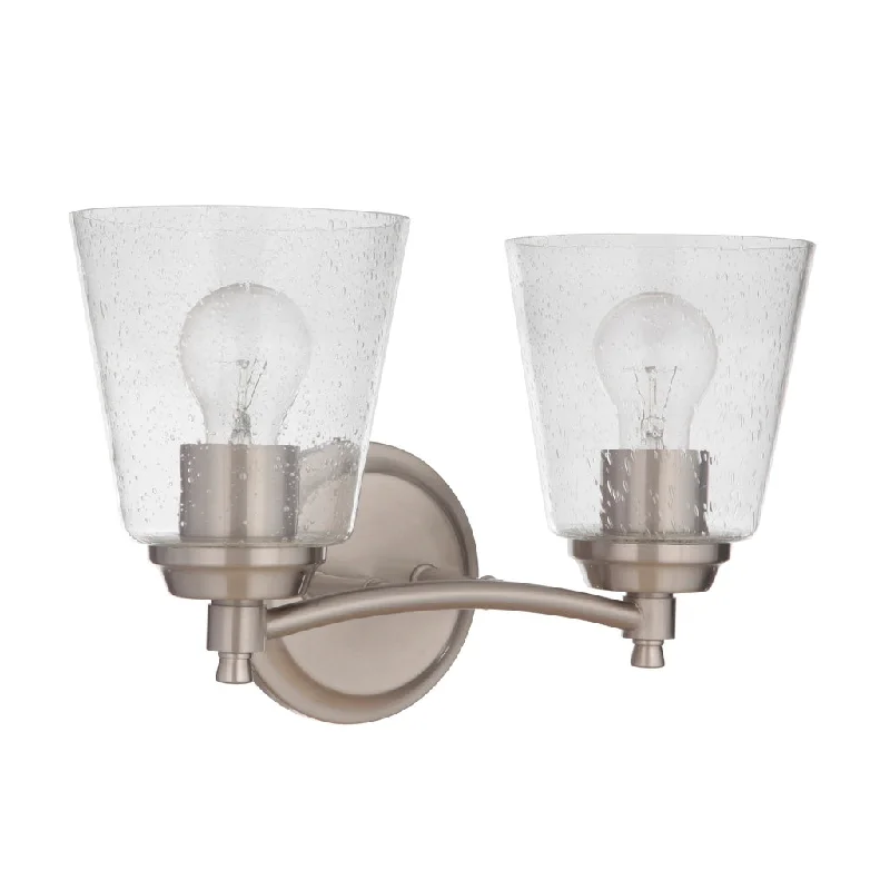 Industrial Lighting for Automotive Manufacturing PlantsTyler 2 Light Vanity in Brushed Polished Nickel Industrial Lighting for Automotive Manufacturing PlantsTyler 2 Light Vanity in Brushed Polished Nickel