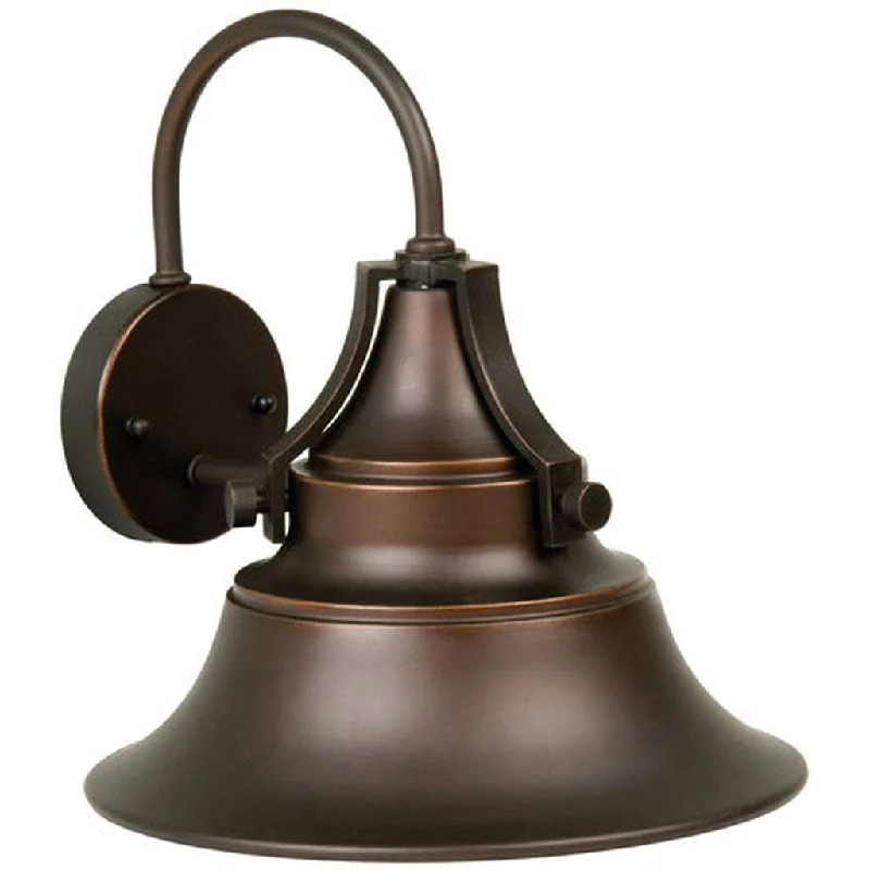 High - Bay LED Industrial Lighting for WarehousesUnion 1 Light Large Outdoor Wall Lantern in Oiled Bronze Gilded High - Bay LED Industrial Lighting for WarehousesUnion 1 Light Large Outdoor Wall Lantern in Oiled Bronze Gilded