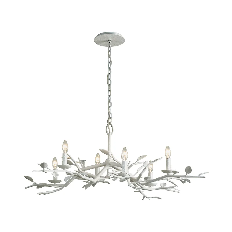 Track lighting with swivel heads for precise aimingAubrey Chandelier