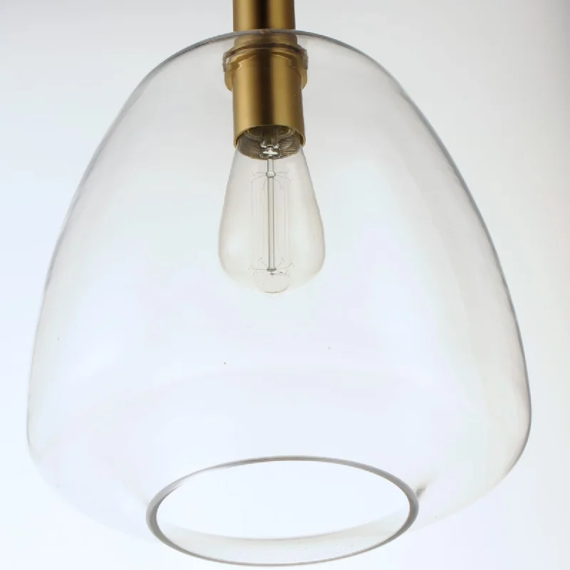 Color - Tunable Industrial Lighting for Special ApplicationsBabylon 12 in. Pendant Light Brass Finish