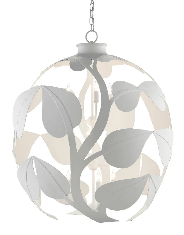 Industrial Lighting for Textile MillsPlumeria Nine Light Chandelier