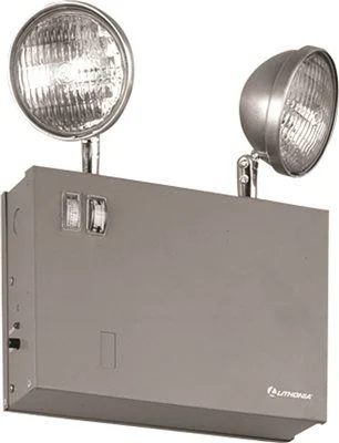 Track lighting with a chunky, bold designTitan Die-Formed Steel Emergency Lighting