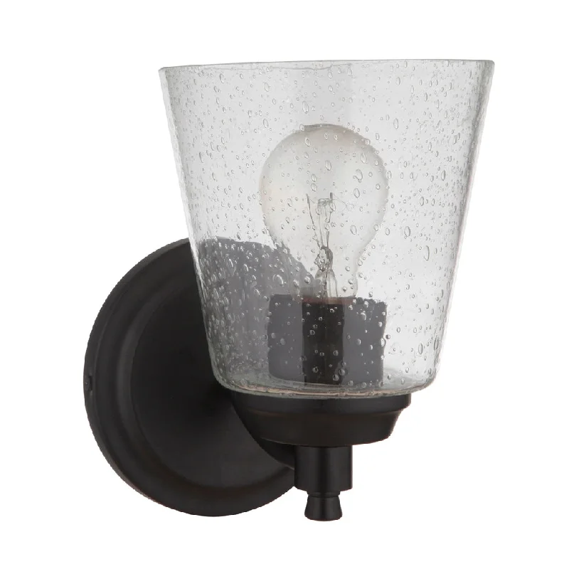 Industrial Pendant Lighting for Machine ShopsTyler 1 Light Wall Sconce in Flat Black Industrial Pendant Lighting for Machine ShopsTyler 1 Light Wall Sconce in Flat Black