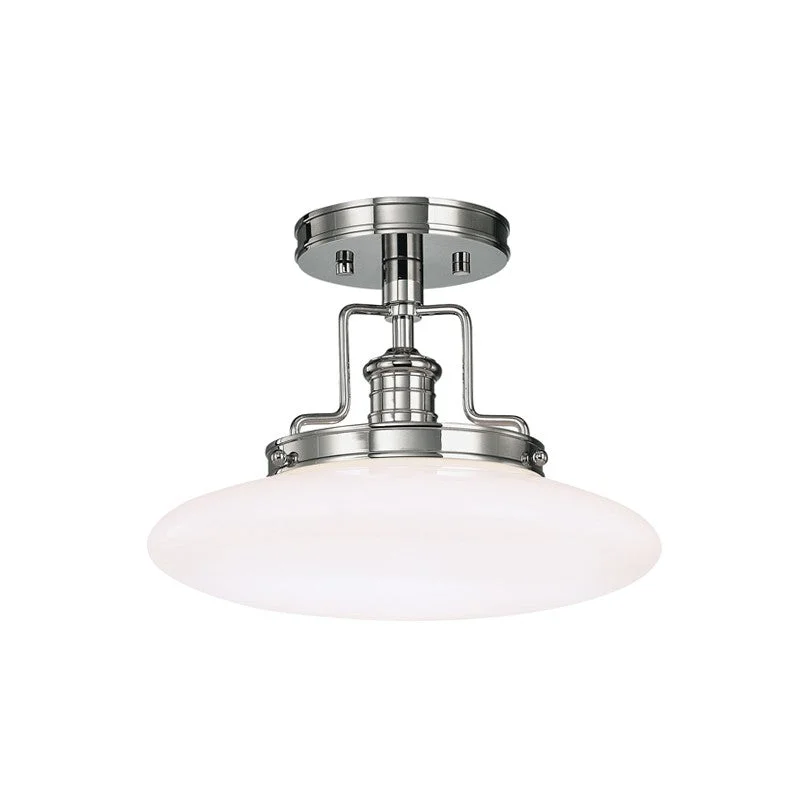 Waterproof Industrial Lighting for Wet AreasBeacon One Light Semi Flush Mount