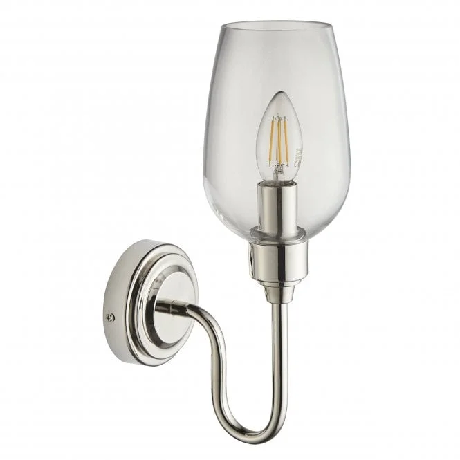Track lighting with energy - star certificationwood wall lamps with natural grain for a warm and organic feelHunter Single Wall Light in Antique Brass & Clear Glass/Bright Nickel & Clear Glass Track lighting with energy - star certificationwood wall lamps with natural grain for a warm and organic feelHunter Single Wall Light in Antique Brass & Clear Glass/Bright Nickel & Clear Glass