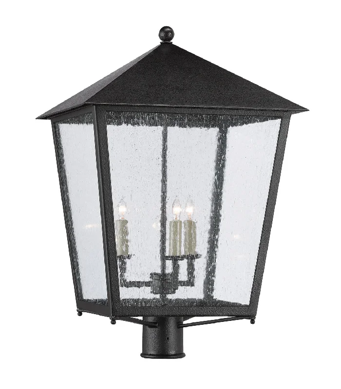 Industrial Wall - Mounted Lighting for Workshop WallsBening Three Light Post Mount