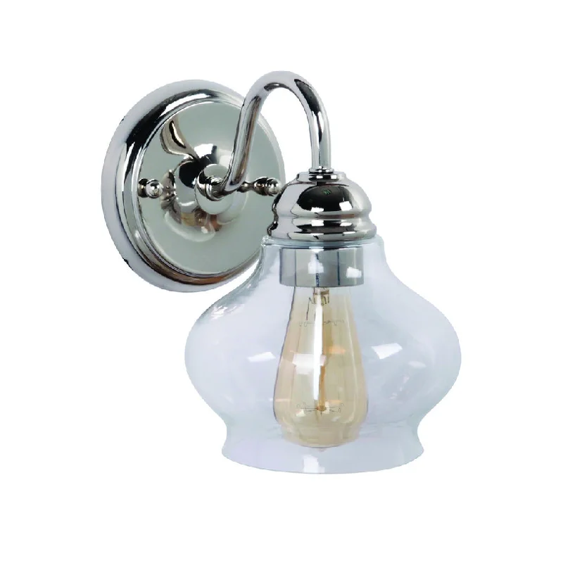 Industrial Pendant Lighting for Machine ShopsYorktown 1 Light Wall Sconce in Polished Nickel Industrial Pendant Lighting for Machine ShopsYorktown 1 Light Wall Sconce in Polished Nickel
