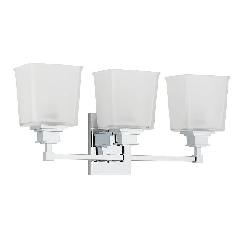 Industrial Exit Sign Lighting for Quick EvacuationBerwick Three Light Bath Bracket
