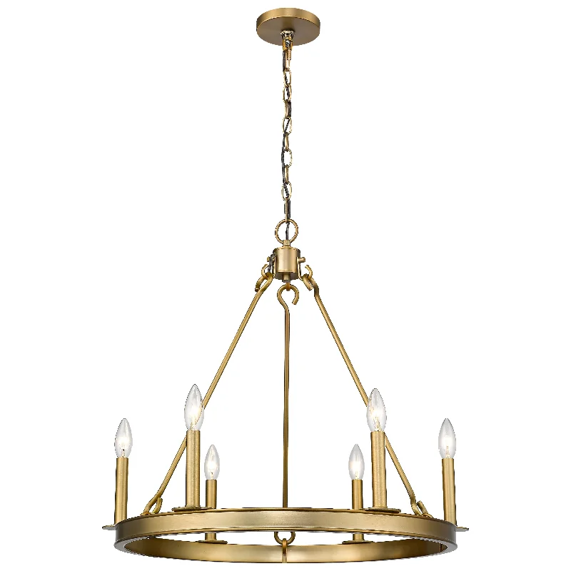 Commercial - grade track lighting for storesBarclay 6-Light Chandelier