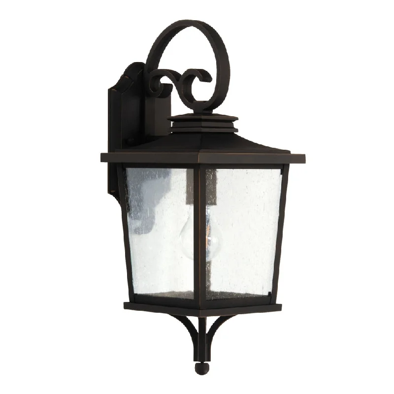 Dust - Resistant Industrial Lighting for Dirty WorkspacesTillman 1 Light Small Outdoor Wall Lantern in Dark Bronze Gilded Dust - Resistant Industrial Lighting for Dirty WorkspacesTillman 1 Light Small Outdoor Wall Lantern in Dark Bronze Gilded