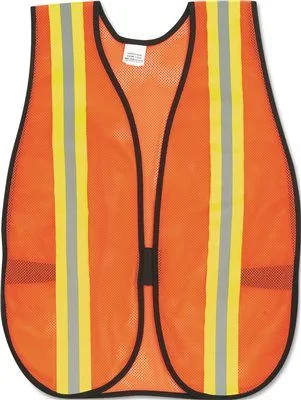 Track lighting with swivel heads for precise aimingOrange Safety Vest 2" Reflective Strips Polyester Side Straps One Size