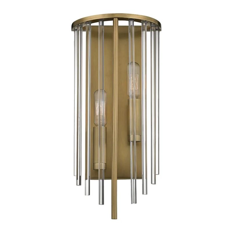 Energy - Efficient Industrial Lighting for Cost - SavingsLewis Two Light Wall Sconce Energy - Efficient Industrial Lighting for Cost - SavingsLewis Two Light Wall Sconce