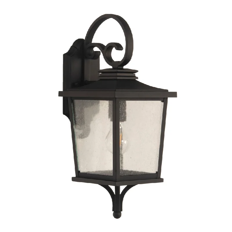 Energy - Efficient Industrial Lighting for Cost - SavingsTillman 1 Light Small Outdoor Wall Lantern in Textured Black Energy - Efficient Industrial Lighting for Cost - SavingsTillman 1 Light Small Outdoor Wall Lantern in Textured Black