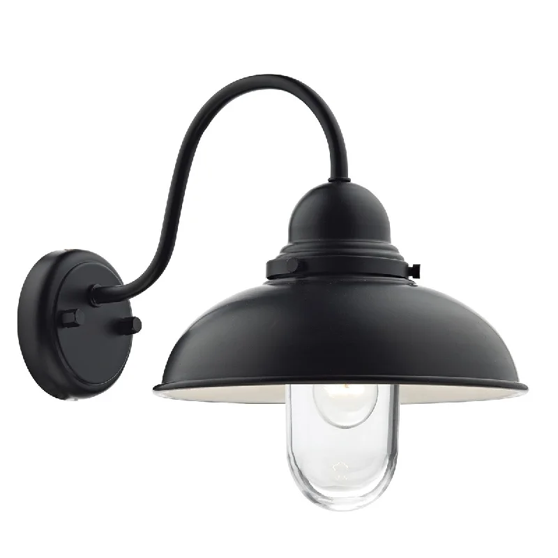 Industrial - style track lighting for loftsrustic farmhouse wall lamps with wooden accents for cozy bedroomsDynamo Outdoor Wall Light Matt Black IP44 Industrial - style track lighting for loftsrustic farmhouse wall lamps with wooden accents for cozy bedroomsDynamo Outdoor Wall Light Matt Black IP44