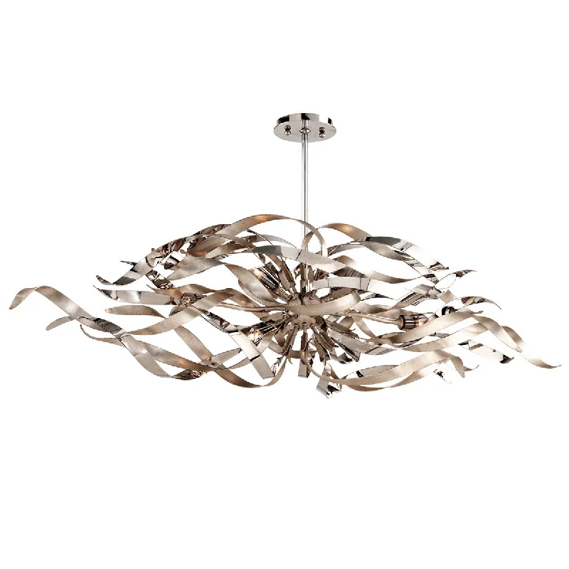 Track lighting for highlighting bookcasesGraffiti Linear Chandelier