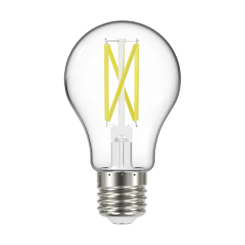 High - Bay LED Industrial Lighting for Warehouses10.5 Watt LED A19 - Clear - Medium Base - 3000K - 90 CRI - 120 Volt - 6 Pack High - Bay LED Industrial Lighting for Warehouses10.5 Watt LED A19 - Clear - Medium Base - 3000K - 90 CRI - 120 Volt - 6 Pack