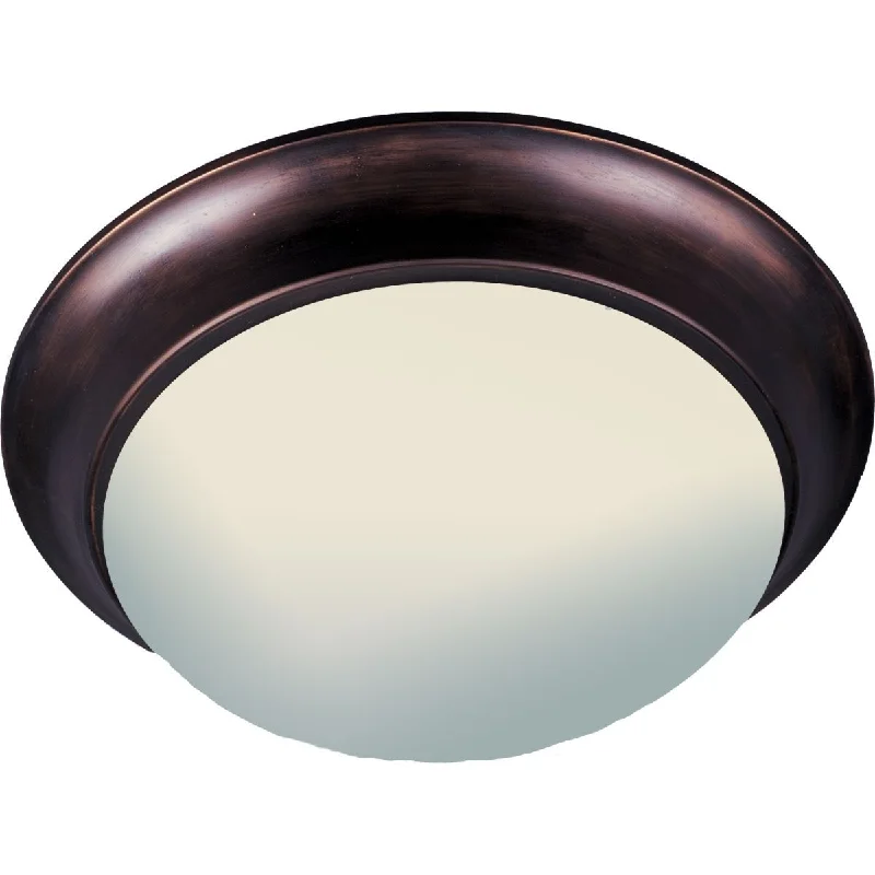 Energy - Efficient Industrial Lighting for Cost - SavingsEssentials-585x 17 in. 3 Lights Flush Mount Light Bronze finish Frosted Glass Energy - Efficient Industrial Lighting for Cost - SavingsEssentials-585x 17 in. 3 Lights Flush Mount Light Bronze finish Frosted Glass