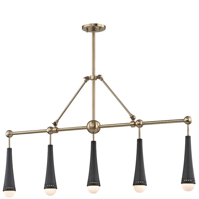Dimmable Industrial Lighting for Ambiance ControlTupelo LED Island Pendant