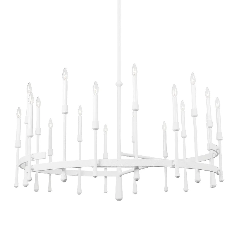 Dimmable Industrial Lighting for Ambiance ControlHathaway 18 Light Chandelier