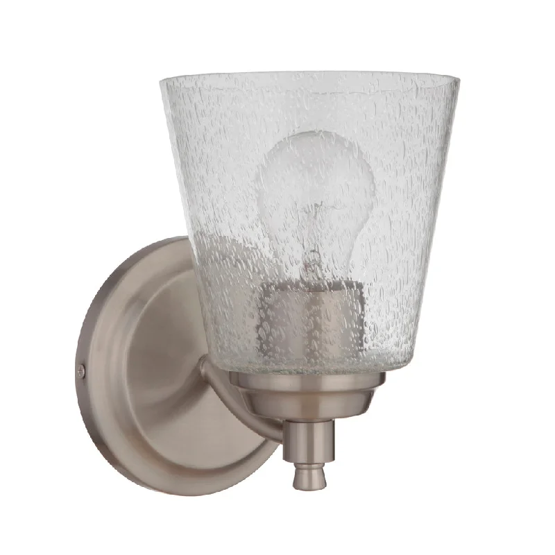 Industrial Emergency Lighting for Safety in FactoriesTyler 1 Light Wall Sconce in Brushed Polished Nickel Industrial Emergency Lighting for Safety in FactoriesTyler 1 Light Wall Sconce in Brushed Polished Nickel