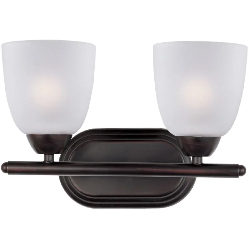 Color - Tunable Industrial Lighting for Special ApplicationsAxis 13 in. 2 Lights Vanity Light Oil-Rubbed Bronze Finish