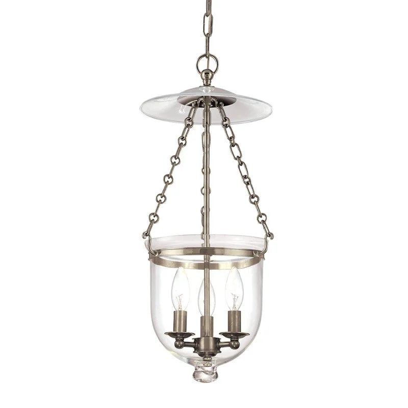 Industrial Task Lighting for Precision WorkstationsHampton Three Light Pendant