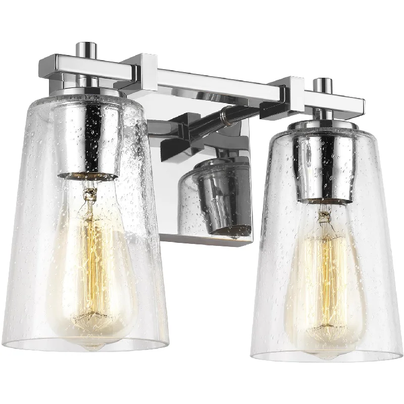 Industrial - style track lighting for loftsMercer 2-Light Vanity