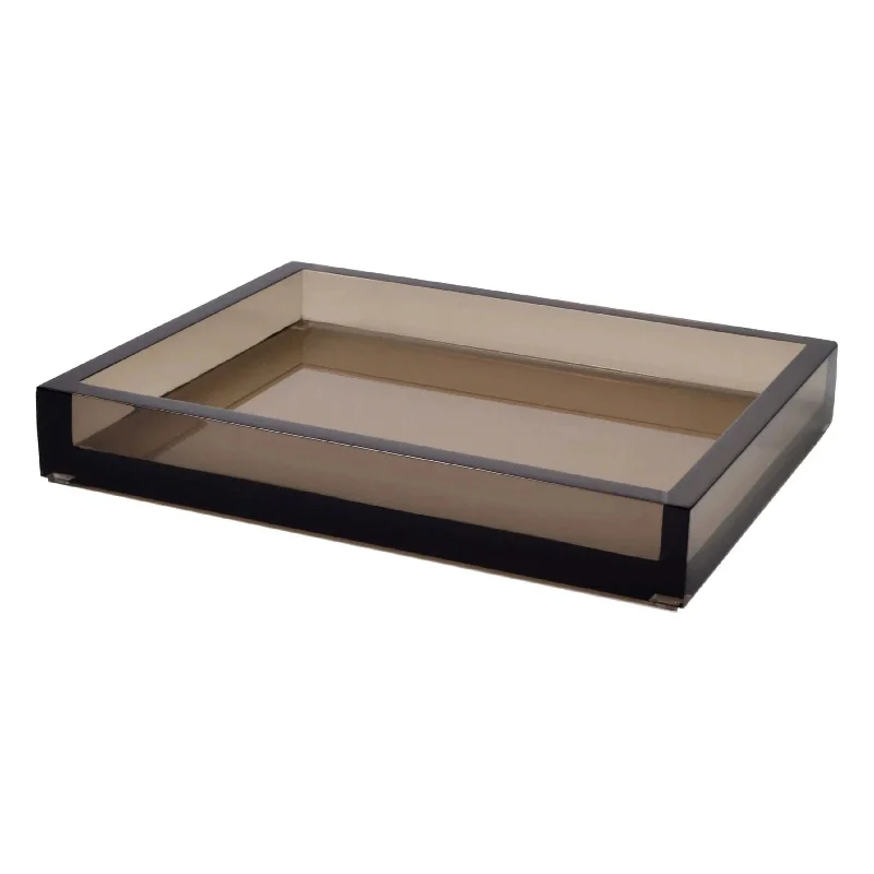 Adjustable track lighting for living roomsIce Smoked Medium Tray