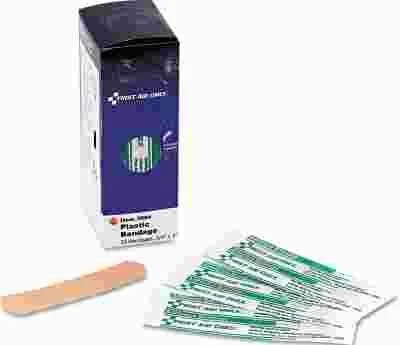 Track lighting for enhancing the architecturePlastic Bandages 3/4" X 3" 25/Box