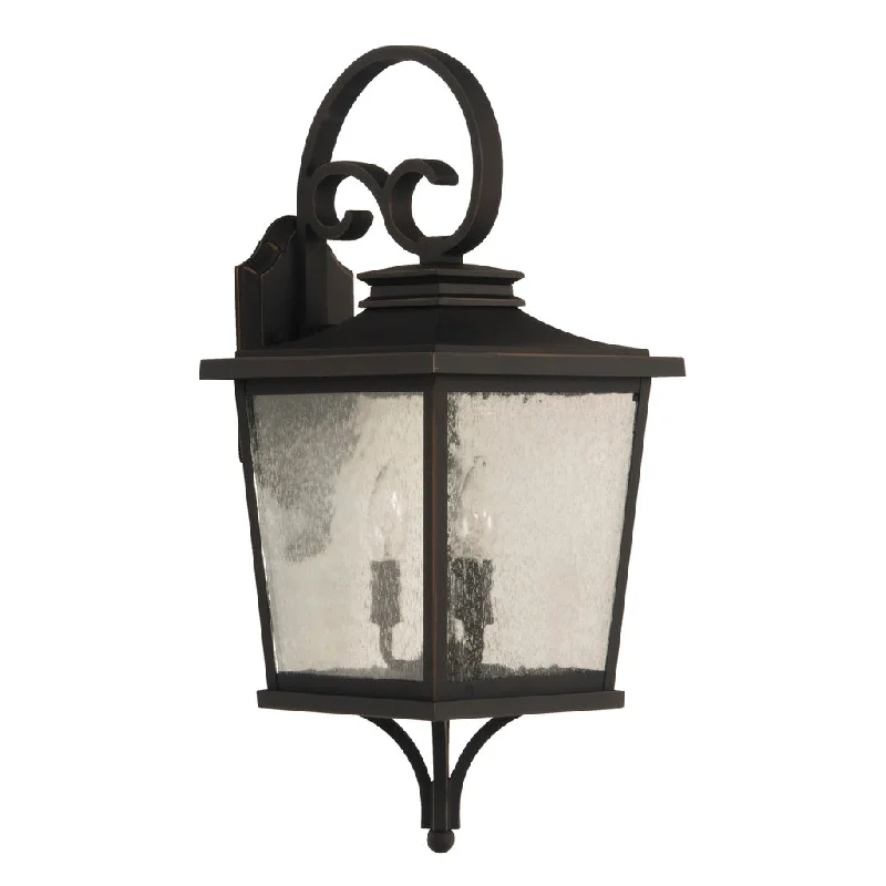 Industrial Ceiling - Mounted Lighting for Assembly PlantsTillman 3 Light Medium Outdoor Wall Lantern in Dark Bronze Gilded Industrial Ceiling - Mounted Lighting for Assembly PlantsTillman 3 Light Medium Outdoor Wall Lantern in Dark Bronze Gilded